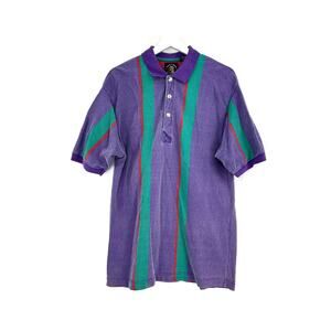 vintage 90s polo shirt Salty Dog Gant striped 1990s